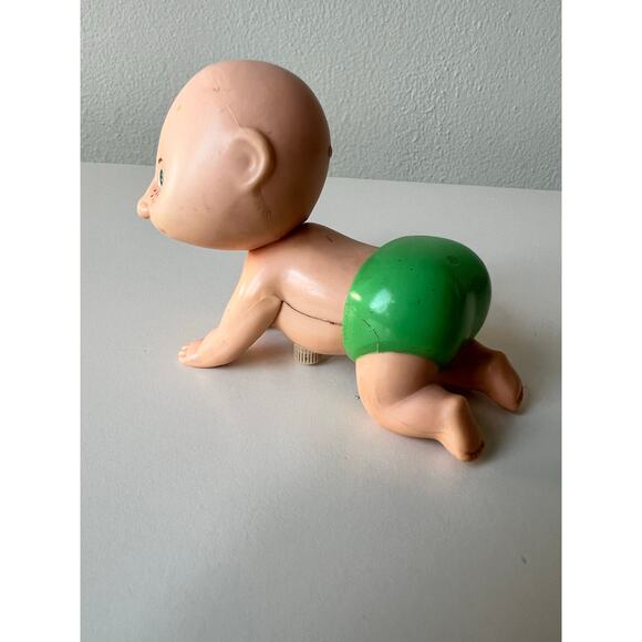 Tomy Cabbage Patch Kids Crawling Babies Girl Wind Up Toy - Picture 5 of 8